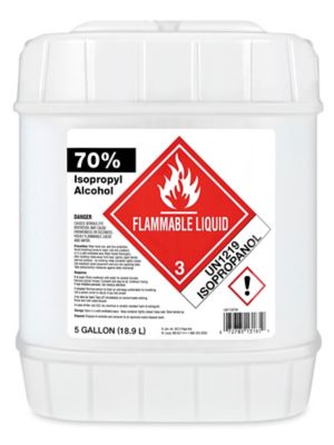 70% Isopropyl Alcohol - 5 Gallon Bottle S-23079