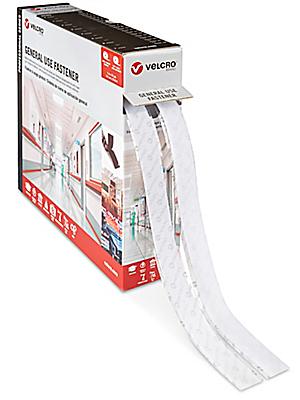 Velcro® Brand Combo Strips Bulk Pack - 1 x 75', White S-23101W