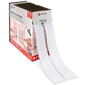 Velcro&reg; Brand Combo Strips Bulk Pack - 2" x 75', White S-23102W