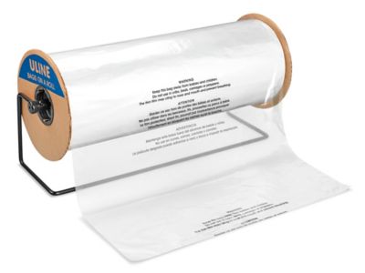 Suffocation Warning Bags on a Roll - 1.5 Mil, 24 x 36" S-23116