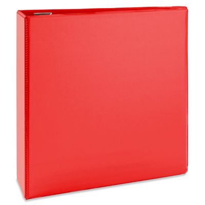Avery 3-Ring Heavy Duty View Binder - 4", Red S-23167R