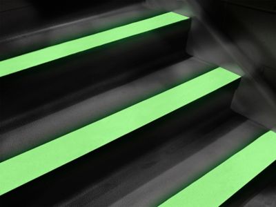 Bande Fluorescente Photoluminescente 10m X 5cm - Ruban Adhésif Antidérapant Glow Dans Le Noir Pour Escaliers, Marches, Sécurité Nuit Intérieur/Extérieur