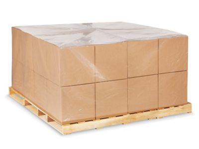 48 x 48 x 48" 1 Mil Clear Pallet Covers S-23212