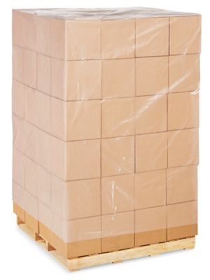 51 x 49 x 97" 2 Mil Clear Pallet Covers S-23214