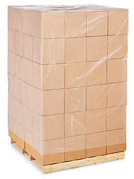 51 x 49 x 97" 2 Mil Clear Pallet Covers S-23214