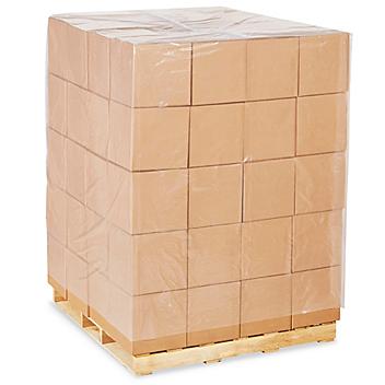 51 x 49 x 85" 4 Mil Clear Pallet Covers S-23215