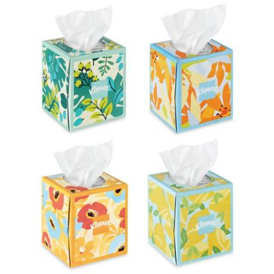 Kleenex Pañuelos faciales ultra suaves, 1 caja plana, 110 pañuelos