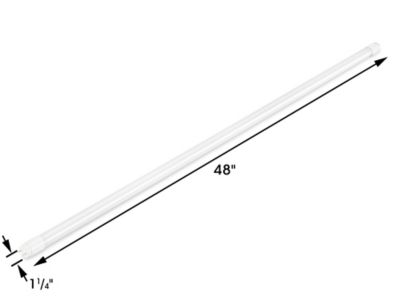 White Mailing Tubes - 5 x 50 - ULINE - ct of 240 - S-17807