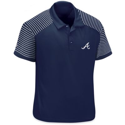 MLB Polo Shirt - Atlanta Braves, 2XL S-23252ATL2X - Uline