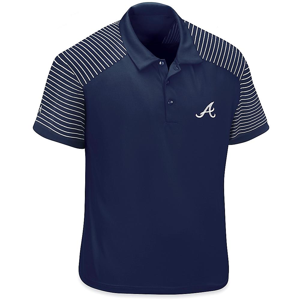 MLB Polo Shirt - Atlanta Braves, 2XL S-23252ATL2X - Uline