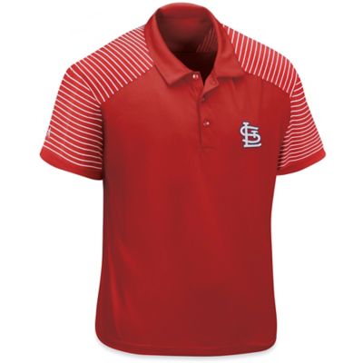 MLB Polo Shirt - St. Louis Cardinals, XL S-23252STL-X - Uline
