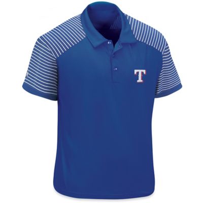 MLB Polo Shirt - Texas Rangers, Large S-23252TEX-L - Uline