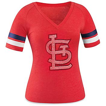 Ladies' MLB T-Shirt - St. Louis Cardinals, XL S-23253STL-X