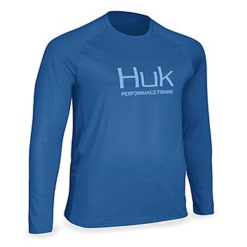 Huk&reg; Fishing Shirt - Light Blue, Large S-23257BLU-L