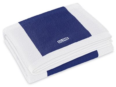 Beach Towel - Blue/White Stripe S-23277BLUWS