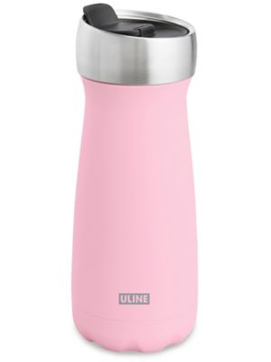 bright pink S'well water bottle