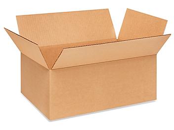 15 x 10 x 6" Lightweight 32 ECT Corrugated Boxes S-23308