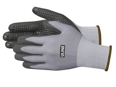 Uline Polyurethane Coated Gloves - White, Small S-14316S - Uline