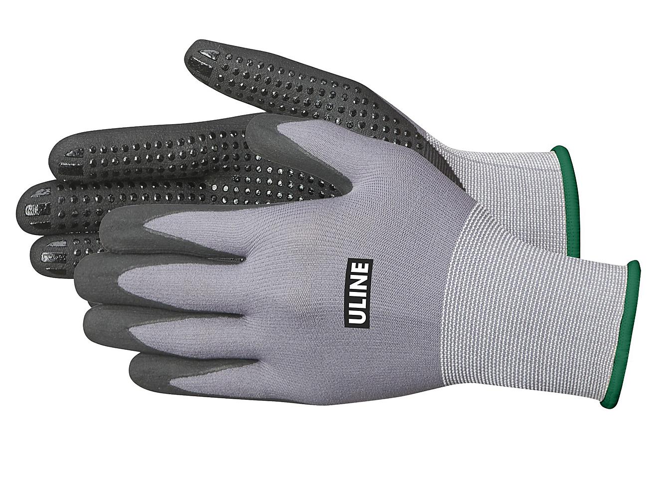 Uline CoolFlex™ Ultra Micro-Foam Nitrile Coated Gloves - Medium S