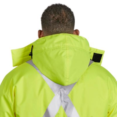 Class 3 Hi-Vis Polar Parka - Lime, Medium