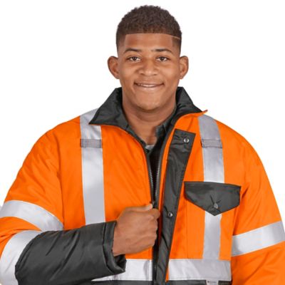 ULINE Class 3 Hi-Vis outlets Polar Parka