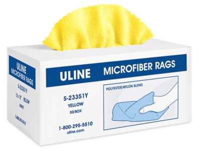 Uline Microfiber General Purpose Towels - Assorted S-21714 - Uline