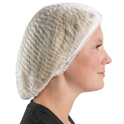  Pleated Bouffant Caps - 24"