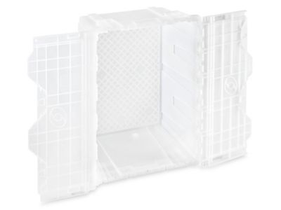 Clear Industrial Totes - 26 x 19 x 14