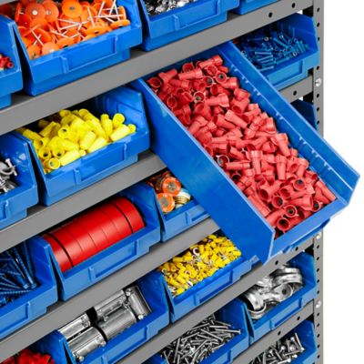 Plastic Shelf Bins - 4 x 24 x 6