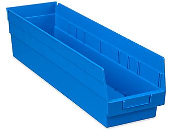 Plastic Shelf Bins - 7 x 24 x 6"