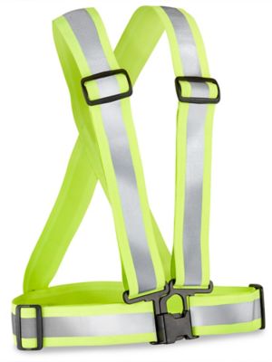 Hi-Viz Adjustable Elastic Reflective Safety Belt - O/S