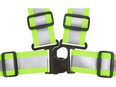 Hi-Vis Safety Sash Belt - Lime S-23369G - Uline