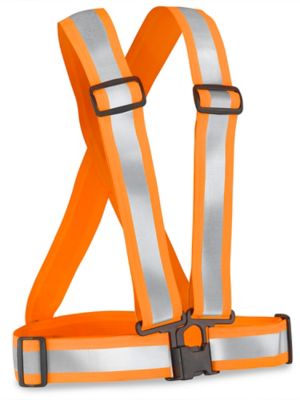 Hi-Vis Safety Sash Belt - Orange S-23369O - ULINE