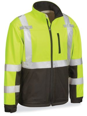 Class 3 Hi-Vis Soft Shell Jacket - Large S-23375-L