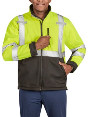 Class 3 Hi-Vis Soft Shell Jacket S-23375 - Uline