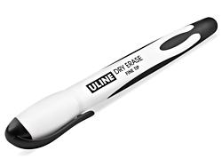 ULINE Dry Erase Markers - Fine Tip, Black - Pack of 12 - S-23386