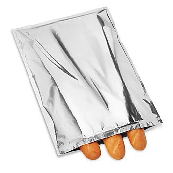 Metalized Food Bags - Reclosable, 20 x 29" S-23408