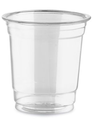 Uline Crystal Clear Plastic Cups - 7 oz