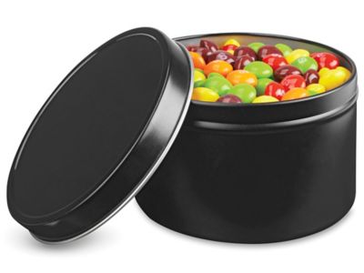 Small Metal Round Containers at Rs 16/piece, Round Tin Box in Thane
