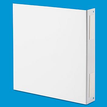 L-Shaped Blank Aisle Signs - 12 x 12" S-23446
