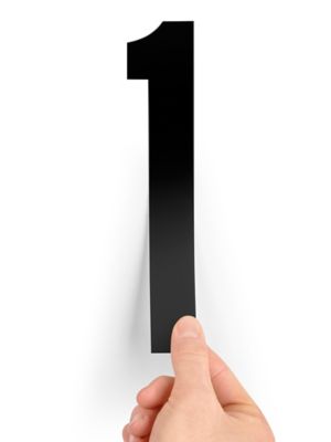 8" Single Number Die-Cut Labels - "1" S-23448-1