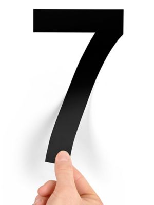 8" Single Number Die-Cut Labels - "7" S-23448-7