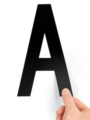  8" Single Letter Die-Cut Labels