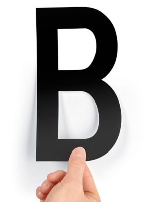 8" Single Letter Die-Cut Labels - "B" S-23449-B