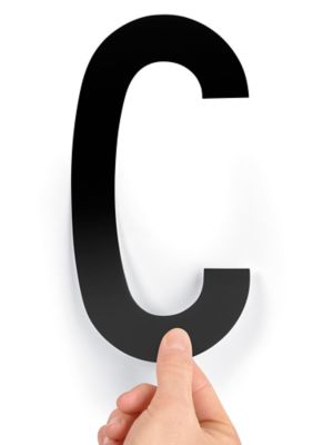 8" Single Letter Die-Cut Labels - "C" S-23449-C
