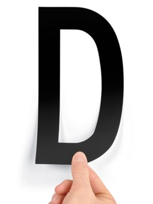 8" Single Letter Die-Cut Labels - "D" S-23449-D