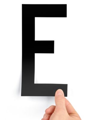 8" Single Letter Die-Cut Labels - "E" S-23449-E