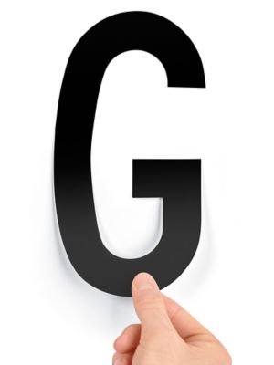 8" Single Letter Die-Cut Labels - "G" S-23449-G