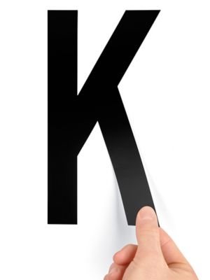 8" Single Letter Die-Cut Labels - "K" S-23449-K