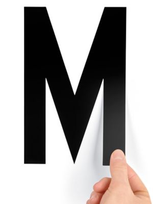 8" Single Letter Die-Cut Labels - "M" S-23449-M